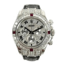 Rolex Daytona 116599 40mm White Gold with Pave Diamond Dial Watch