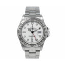 Rolex Explorer II 40mm Oyster 16570 Stainless Steel Watch White Dial 1999