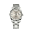 Rolex Day-Date 40 228239-0003 White Gold with Silver Diamond Dial Watch 2023