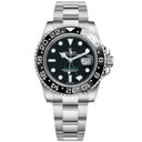 Rolex GMT-Master II Oyster 40mm 116710LN Stainless Steel Watch Black Dial
