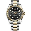 Rolex Sky-Dweller 326933 42mm Oyster Stainless Steel And Yellow Gold with Black Dial Watch 2019