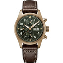 IWC Pilot Spitfire Chronograph Automatic IW387902 Green Dial Men's Watch 2024