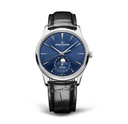 Jaeger LeCoultre Master Ultra Thin Moon 1368480 Stainless Steel 39mm Blue Dial Watch 2024