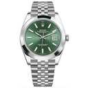 Rolex Datejust Jubilee Bracelet Green 126300 Stainless Steel Men's Watch 2024