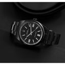 Rolex Oyster Perpetual Black Dial Black PVD/DLC Coated Steel Watch 114300