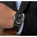 Rolex Oyster Perpetual Black Dial Black PVD/DLC Coated Steel Watch 114300