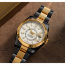 Rolex Sky-Dweller 326933 Oyster Band Black PVD/DLC Coated 18K Gold/Steel Watch