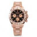 Rolex Cosmograph Daytona Black Dial 116505-0008 Rose Gold Oyster Watch 2017