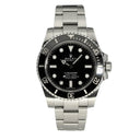 Rolex Submariner 40mm Oyster 114060 Stainless Steel with Black Dial  Watch 2018