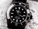 Rolex Submariner (No Date) Black PVD/DLC Coated Stainless Steel Watch 114060