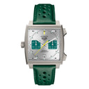 TAG Heuer Monaco Chronograph Racing Green CAW218E.FC6565 Silver Dial Watch 2024