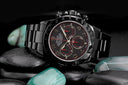 Rolex Daytona Black/Red Arabic Racing Dial Black PVD/DLC Coated  Watch 116523