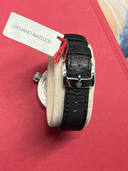 Giuliano Mazzuoli Manometro Black Dial Stainless Steel 45mm Swiss ETA Automatic