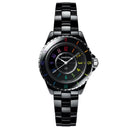 Chanel J12 H7121 Black Ceramic Bracelet and Black Dial 2024