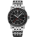 Breitling Navitimer GMT 41mm A32310251B1A1 Stainless Steel with Black Dial Watch 2024