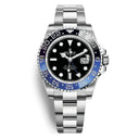 Rolex GMT-Master II 40mm 116710BLNR Oyster Stainless Steel Watch Batman Black Dial 2018