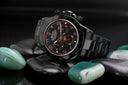 Rolex Daytona Black/Red Arabic Racing Dial Black PVD/DLC Coated  Watch 116523