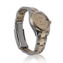 Rolex Datejust 31mm 178273 Champagne Flower Dial Oyster Bracelet Two Tone Watch