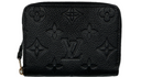 Louis Vuitton Zippy Coin Pouch Empreinte Noir