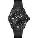 Tag Heuer Aquaracer Professional Solargraph 200 WBP1112.FT6199 40mm Black Stainless Steel With Black Rubber Watch Black Index Dial 2024