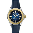 Tag Heuer Aquaracer Professional 200 WBP2150.FT6210 40mm Stainless Steel & Yellow Gold With Blue Rubber Watch Blue Dial 2024