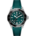 Tag Heuer Aquaracer Professional  300 WBP231G.FT6226 36mm Stainless Steel With Blue Rubber Watch Blue Diamond Dial  2024