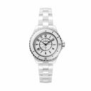 Chanel J12 33mm H5698 White Ceramic and Stainless Steel Watch 2024