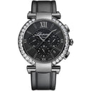 Chopard Imperiale Chronogragh Black Dial 388549/3008 Stainless Steel With Black Rubber Watch 2024