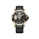 Chopard Superfast 161291-5001 Brlack Dial 45mm Superfast Power Control 18kt Rose Gold with Black Rubber Watch 2024