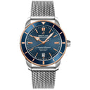 Breitling Superocean Heritage B20 Automatic 42 UB2010161C1A1 Stainless Steel & Rose Gold Watch Blue Dial 2024