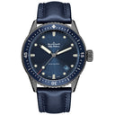 Blancpain Fifty Fathoms Bathyscaphe 5000-0240-O52A Ceramic with Blue Fabric Watch 2024