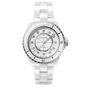 Chanel J12 H5705 White Ceramic Watch White Dial 2024