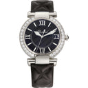 Chopard Imperiale 388531-3006 Stainless Steel With Black Leather Watch Black Dial 2024