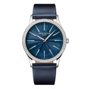 Patek Philippe Ladies Calatrava Joaillerie 4997/200G-001 White Gold With Blue Satin Watch Blue Dial 2024