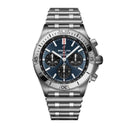 Breitling Chronomat B01 42 AB0134101C1A1 Stainless Steel Watch Blue Dial 2024