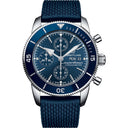 Breitling Superocean Héritage II A13313161C1S1 Stainless Steel With Blue Rubber Watch 2024