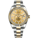 Rolex Sky-Dweller Champagne 326933 Unworn Stainless Steel and Yellow Gold Watch