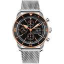 Breitling Superocean Héritage U13313121B1A1 Stainless Steel & Rose Gold Watch Black Dial 2024