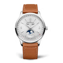 Jaeger-LeCoultre Master Control Date 4148420 Stainless Steel Brown Calfskin Leather Watch 2024
