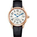 Jaeger-LeCoultre Rendez-Vous Q3542490 Rose Gold with Black Leather Watch White Dial 2018