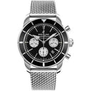 Breitling Superocean Héritage II B01 Chronograph AB0162121B1A1 Stainless Steel Watch Black Dial 2024