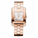 Chopard Happy Sport Square Silver Dial 275322-5001 Rose Gold Watch 2024