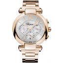 Chopard Imperiale Chronograph 384211-5002 Rose Gold Watch Silver Dial 2024