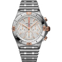 Breitling Chronomat B01 Chronograph IB0134101G1A1 Stainless Steel & Rose Gold Watch Silver Dial 2024