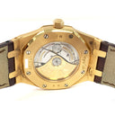Audemars Piguet Royal Oak Black Dial 39mm 15300OR.OO.D088CR.02 Rose Gold With Brown Leather Watch
