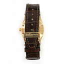 Audemars Piguet Royal Oak Silver Dial 41mm 15400OR.OO.D088CR.01 Rose Gold Brown Leather Watch 2012