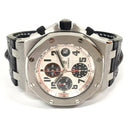 Audemars Piguet Royal Oak Offshore White Dial 42mm 26170ST.OO.D101CR.02 Stainless Steel Black Leather Watch 2013
