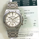 Audemars Piguet Royal Oak Chrono 41mm 26320ST.OO.1220ST.02 Stainless Steel Watch Silver Dial MINT 2012