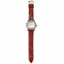 Chopard Happy Sport 278475-3037 Stainless Steel With Brown Leather Watch White Roman Dial