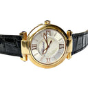 Chopard Imperiale Black 384822-5001 Rose Gold with Black Alligator Leather Watch